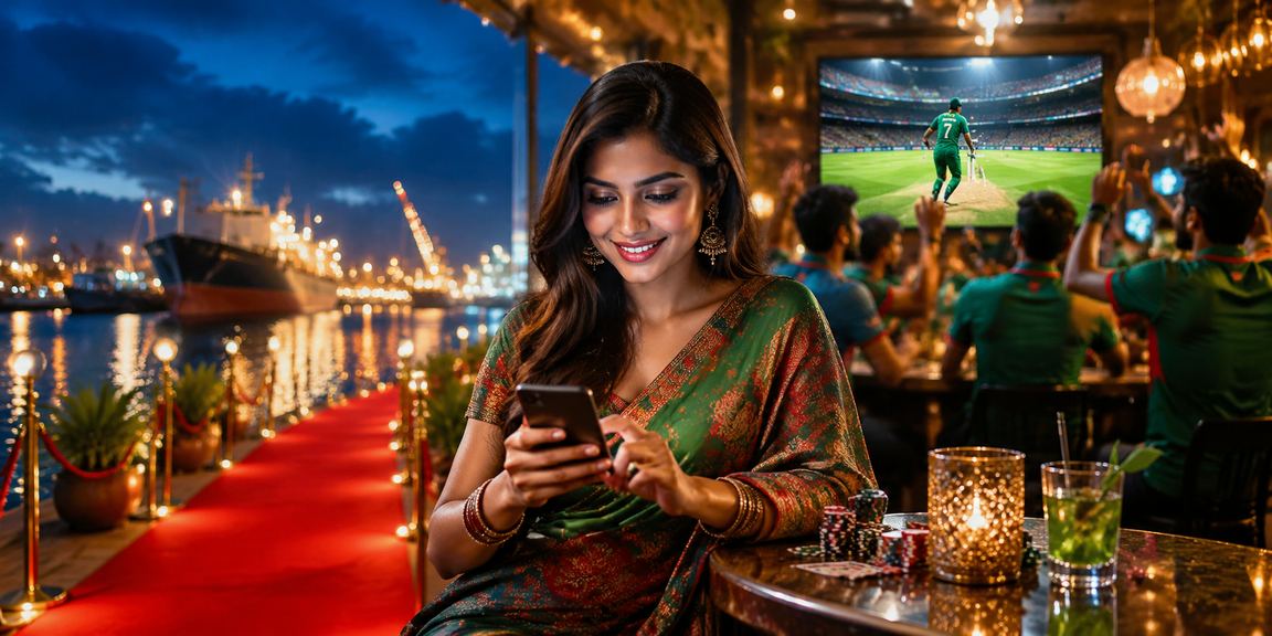 খুলনায় ক্রিকেট বেটিং উপভোগ করছেন একজন বাংলাদেশি ব্যবহারকারী