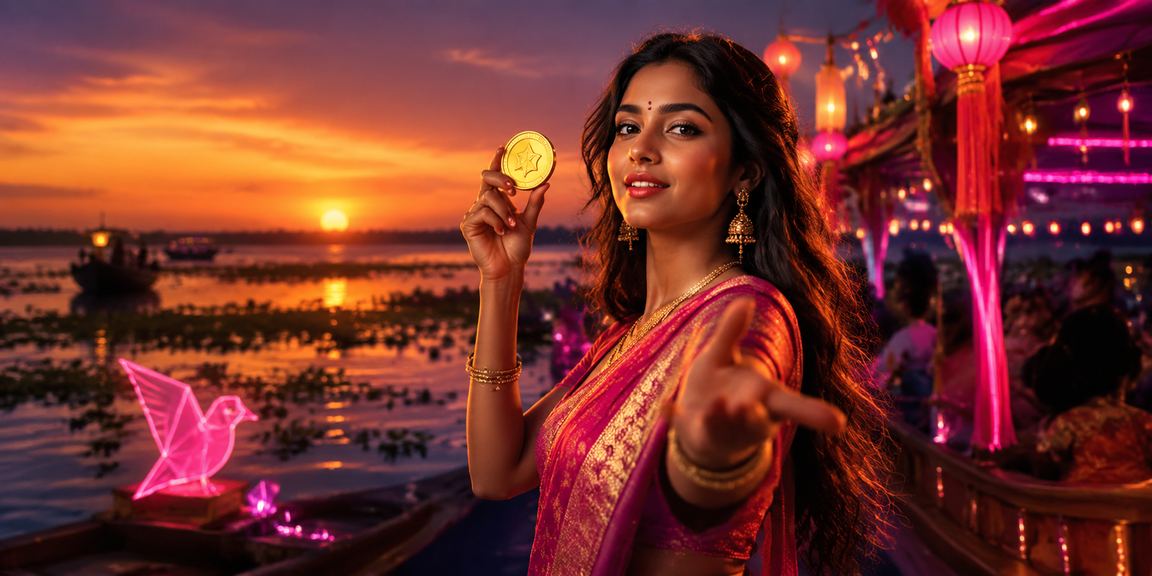 তাঙ্গুয়ার হাওরে পহেলা বৈশাখে মোবাইলে পেমেন্ট করছেন একজন ব্যবহারকারী